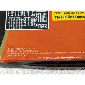 Major League Baseball Game (Nintendo NES 1987) CIB Cartridge Manual Sleeve & Box