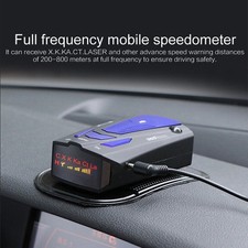 New Car Radar 16 Band V7 GPS Speed Police Safe Detector Voice Alert Laser 360 .