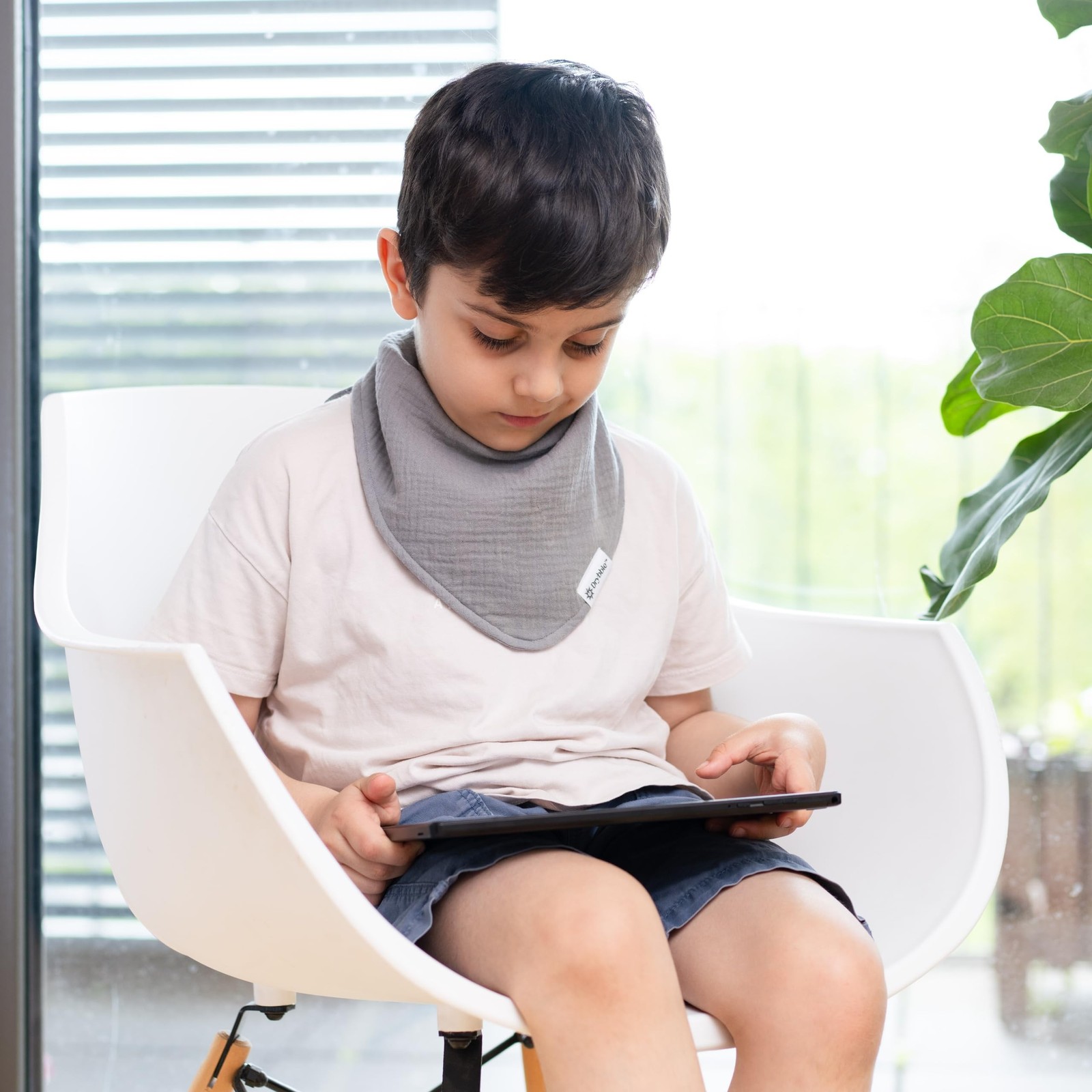 Bandana Bibs with 3 Waterproof Lining Organic Cotton Drool Bibs for Adults an...