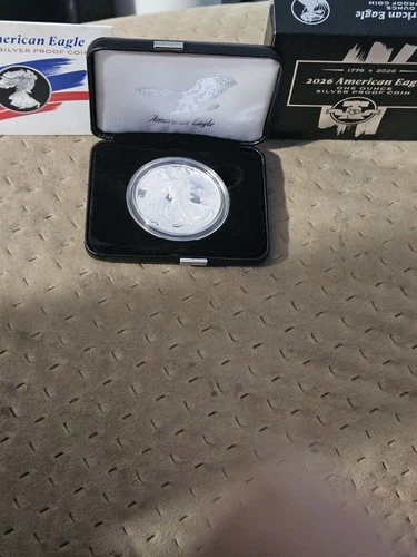 2026 American Eagle One Ounce Silver Proof Dual Date