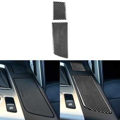Chevrolet Corvette C7 real carbon fibre centre console storage panel cover 14-19