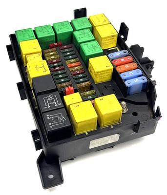 SEE PHOTOS!! 1995-2002 Range Rover P38 OEM Front SAM Module Fuse Relay Box