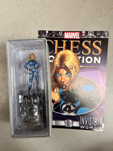 MARVEL THE CHESS COLLECTION SPECIAL ISSUE 5 INVISIBLE WOMAN EAGLEMOSS FIGUR