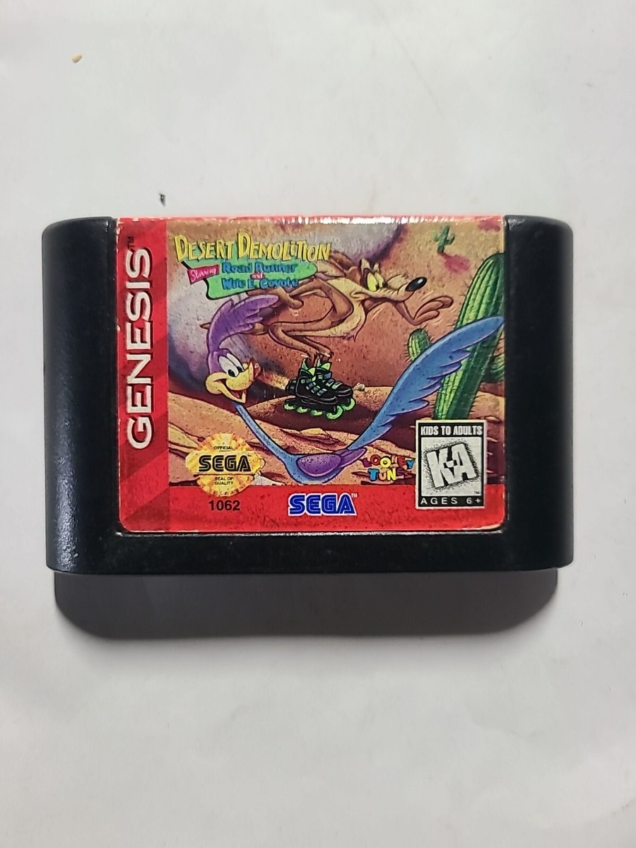 Desert Demolition Starring Road Runner and Wile E. Coyote (Sega