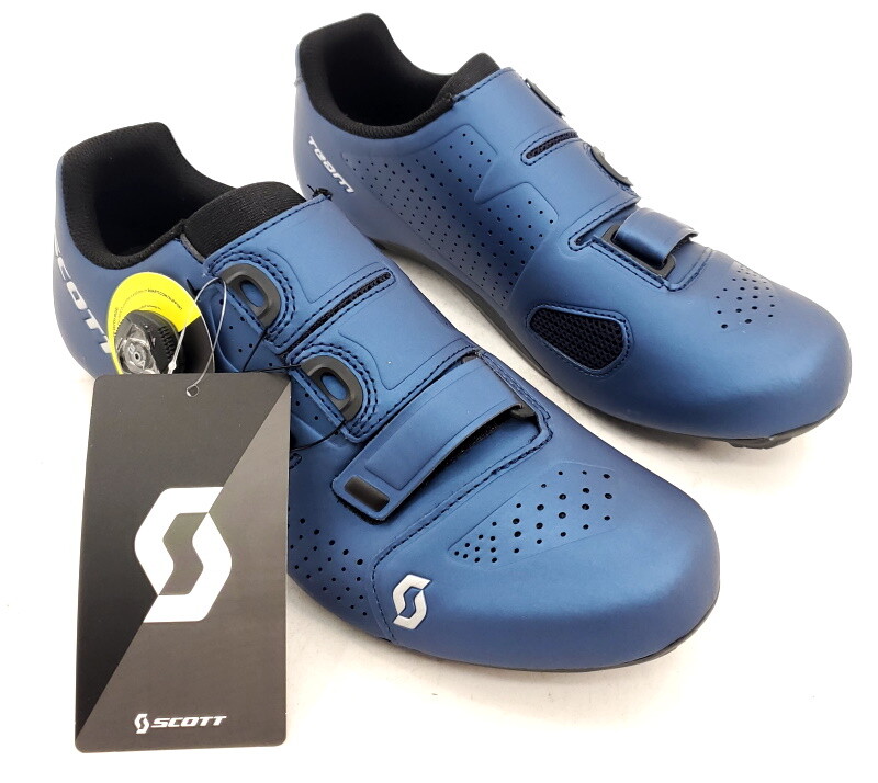 Scott Road Team Boa Bike Cycling Shoes Metallic Blue Men's S