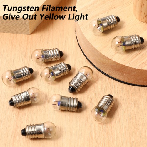 10 Pcs Miniature Bulbs Electrical Experiment Light Student Small - 第 2/11 張圖片