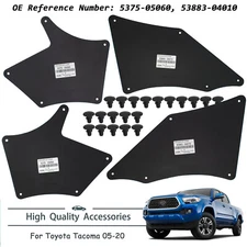 4x Mud Flaps Splash Guard Inner Fender Liner Shield For Toyota Tacoma 05-23 US