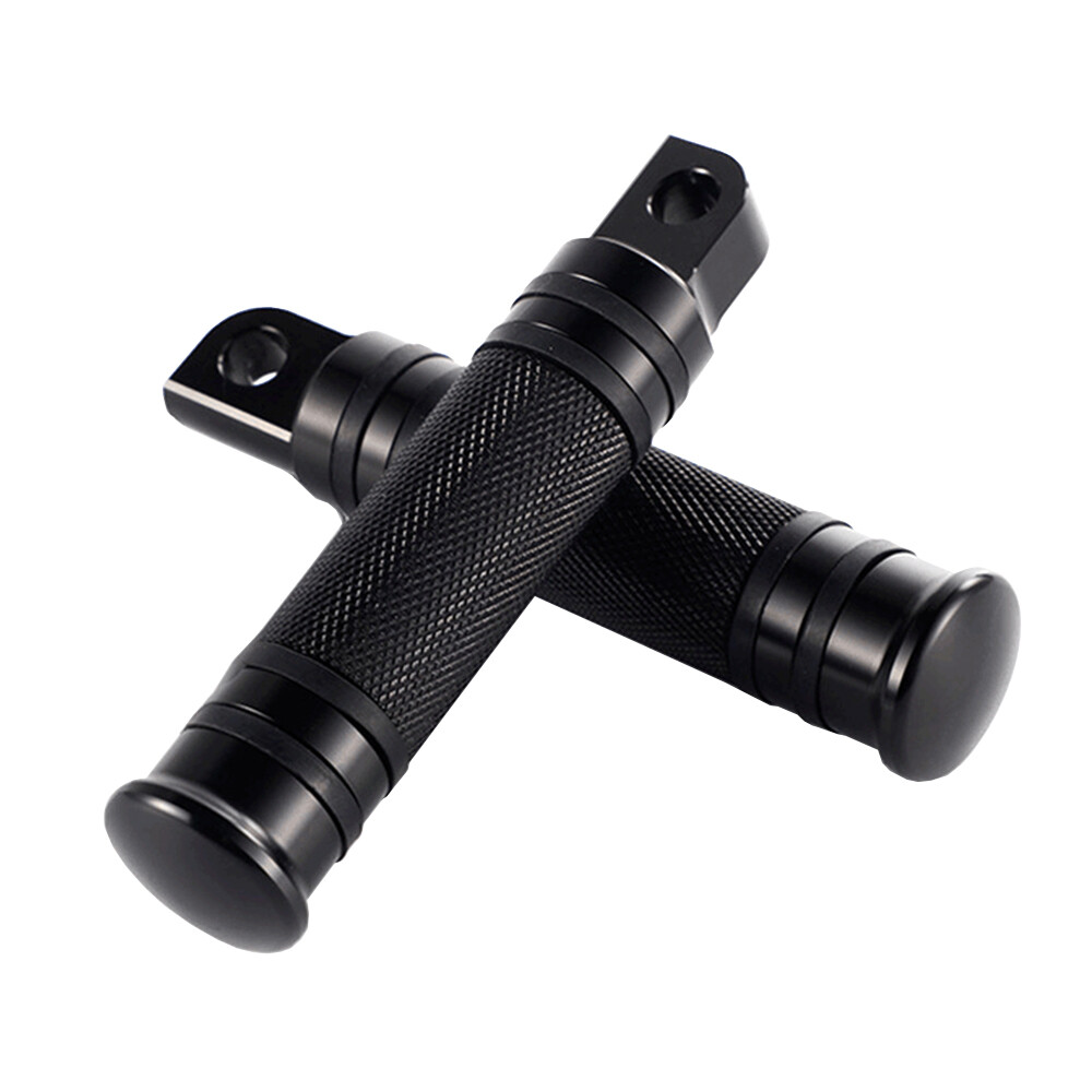 Black Motorcycle Foot Pegs Rest for HarleyDavidson Sportster Dyna Male