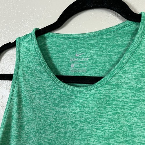 Camiseta sin mangas Nike verde activa para mujer talla mediana - Imagen 10 de 13