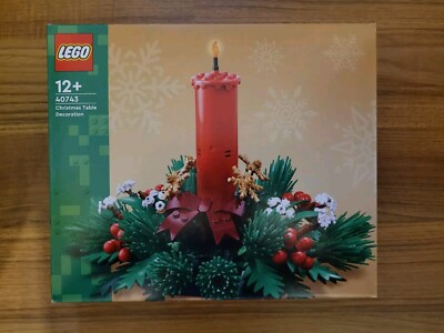 Lego 40743 Weihnachtsgesteck Christmas Table Decoration Weihnachten Adventskranz