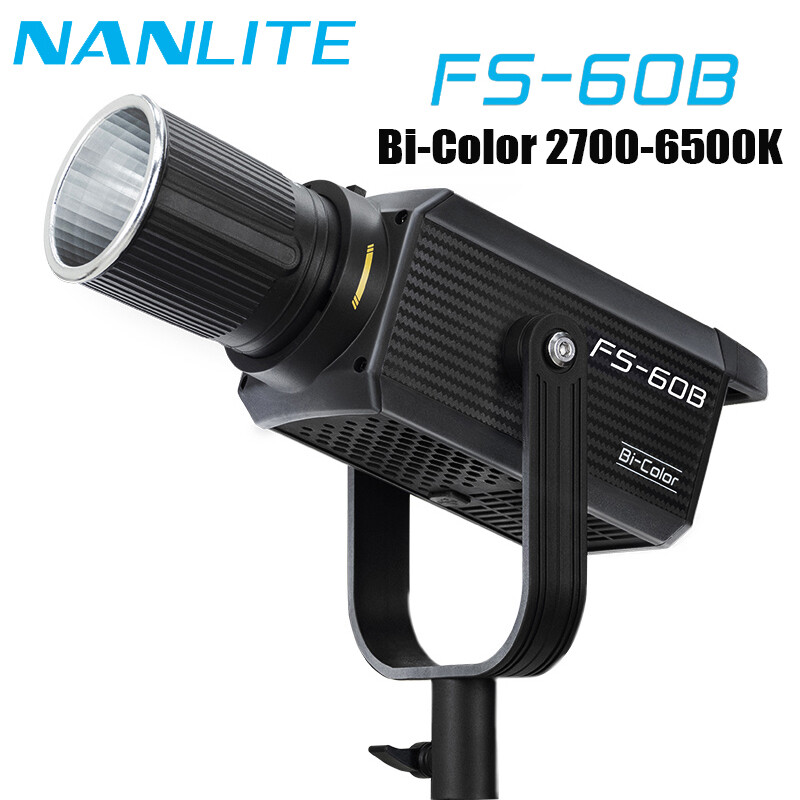 NANLITE FS-60B Bi-Color 2700K-6500K LED Light Photography NANLITE FS-60B Bi-Color 2700K-6500K LED Light Photography