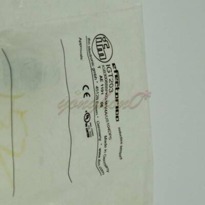 1PCS NEW IFM IGT203 INDUCTIVE SENSOR PROXIMITY SWITCH #T10