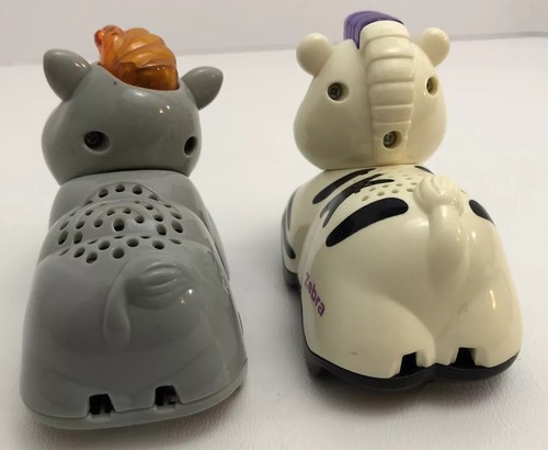 VTech Go Go Smart Tiere Wildtiere 2er Pack Nashorn Zebra Zootiere getestet - Bild 5 von 9