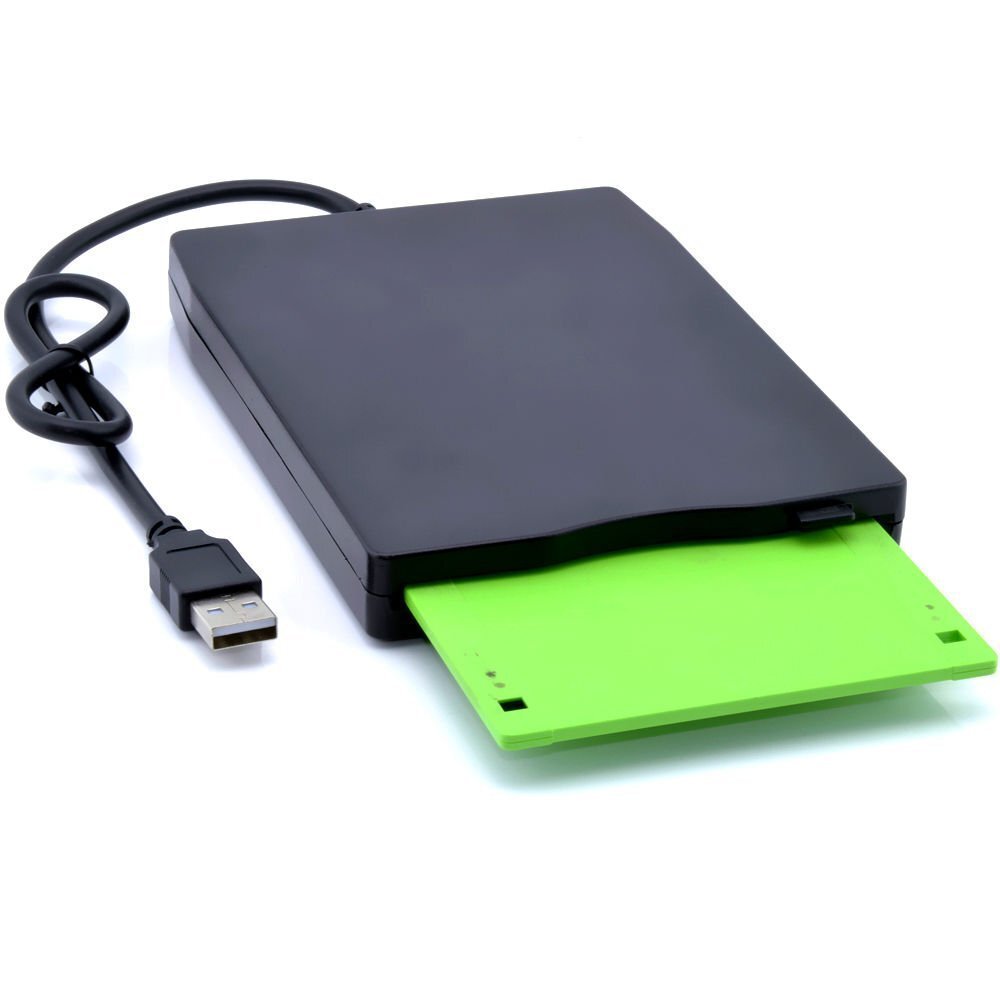 Portable External 3.5" USB Floppy Disk Drive Plug and Play for PC