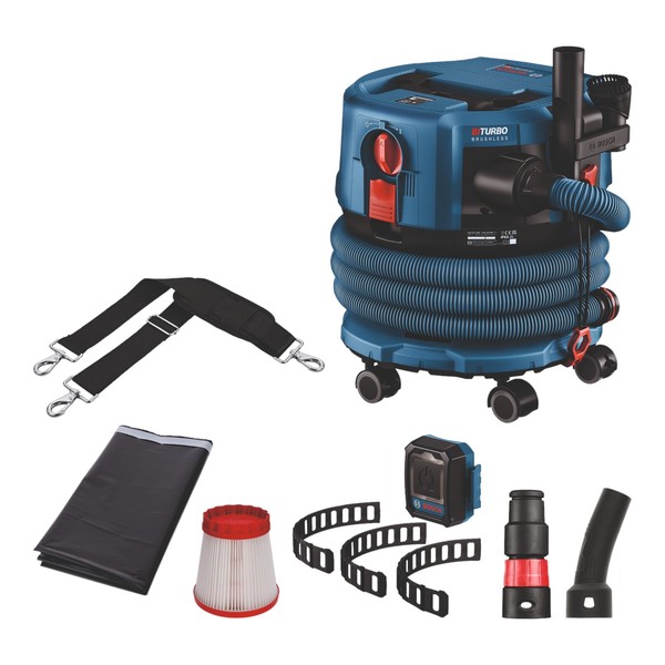 Bosch Gas 18V-12 Mc Professional Akku Staubsauger Biturbo Brushless 06019K2000-image