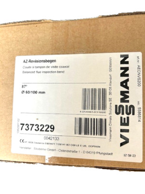 Viessmann AZ-Revisionsbogen 87° - 60/100mm (7373229)