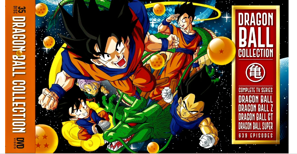 DVD Anime Dragon Ball Complete Collection (Z GT Super) (1