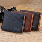 Men's Bifold Faux Leather Wallet Credit ID Card Holder  Billfold Purse Billfold