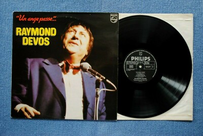 RAYMOND DEVOS / LP PHILIPS 6313 376 (Gerade 1 - Verso 1 - Label 1) / 1982 (F)