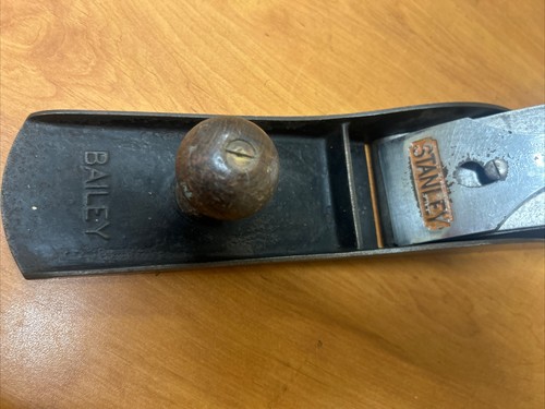 Stanley No.7 Jointer Hobel Made In USA Vintage Tools Corrugated 2 Pat Dates - Bild 2 von 10