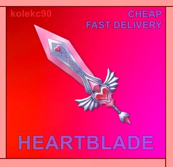 Heartblade Knife, Trade Roblox Murder Mystery 2 (MM2) Items