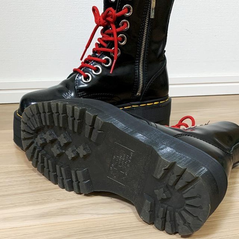 Dr. Martens JADON MAX 8-Hole Side Zip Boots UK5 US7 Women Dr. Martens JADON MAX 8-Hole Side Zip Boots UK5 US7 Women