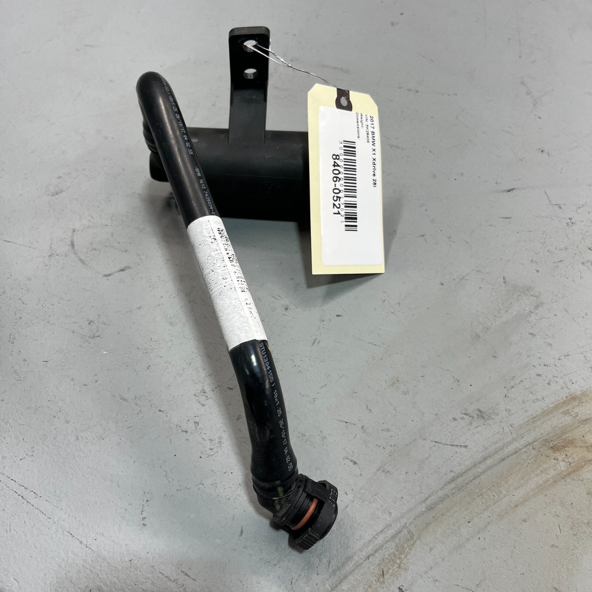 2016-22 BMW X1 XD28I EVAPORATIVE EMISSIONS SYSTEM LEAK DETECTION  