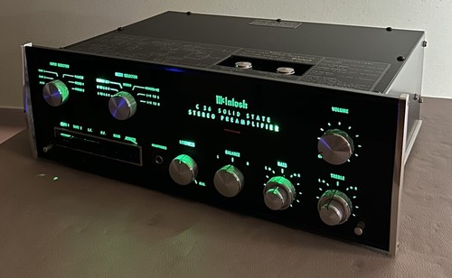 MCINTOSH C26 STEREO PREAMPLIFIER PAPERWORK NICE - Picture 3 of 13