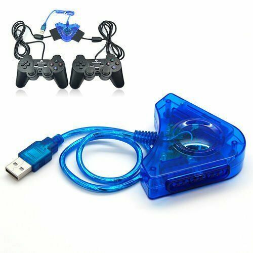 For PSX PS2 PS1 USB Dual Controller PC Adapter Converter Keypad Driver Adapter - Picture 3 of 5