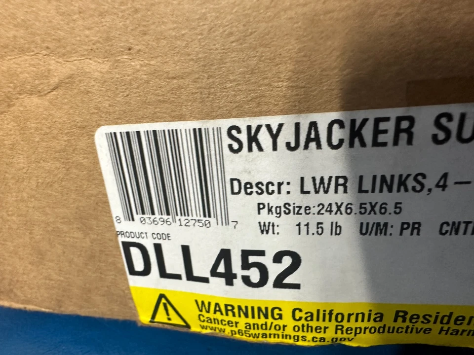 Skyjacker Suspension Front Lower Link Control Arms DLL452 For 2000-2001 Dodge - Image 2 of 2
