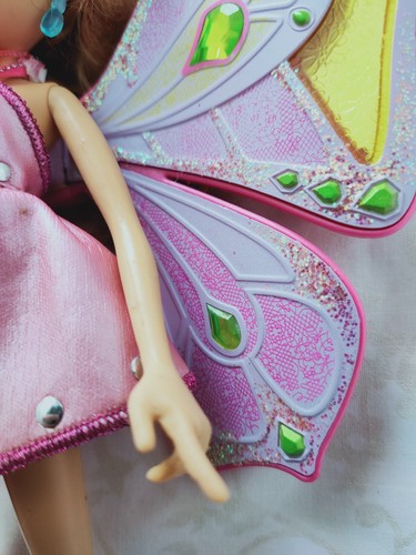 Poupée Winx club Glam Magic Enchantix Flora rainbow 2004 vintage ancien doll - Foto 16 di 23