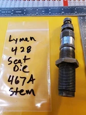 Lyman 428 Seat Die with 467A Stem