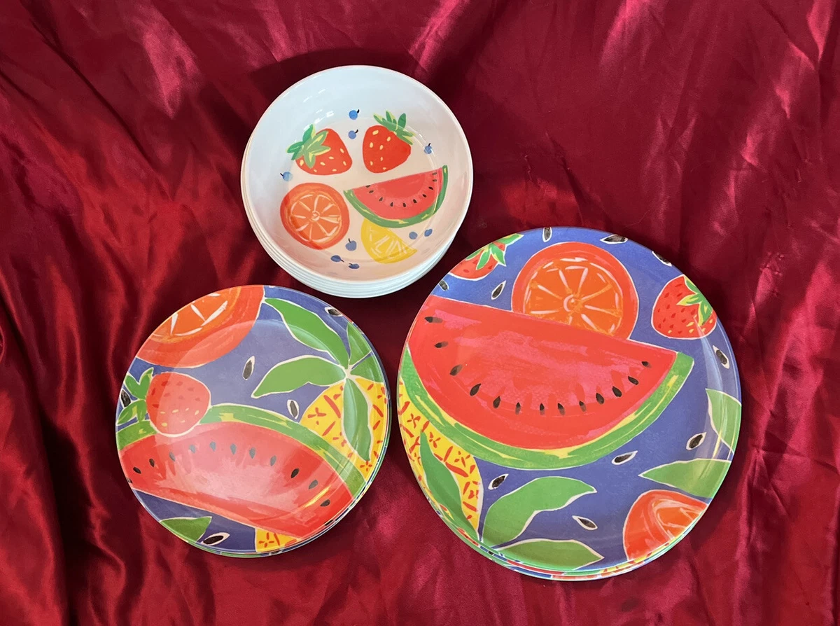 Fruit dinnerware cheap sets