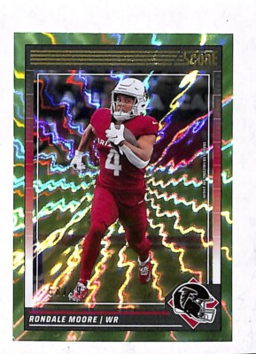 2024 Panini Score Football Green Electric Parallel /99 