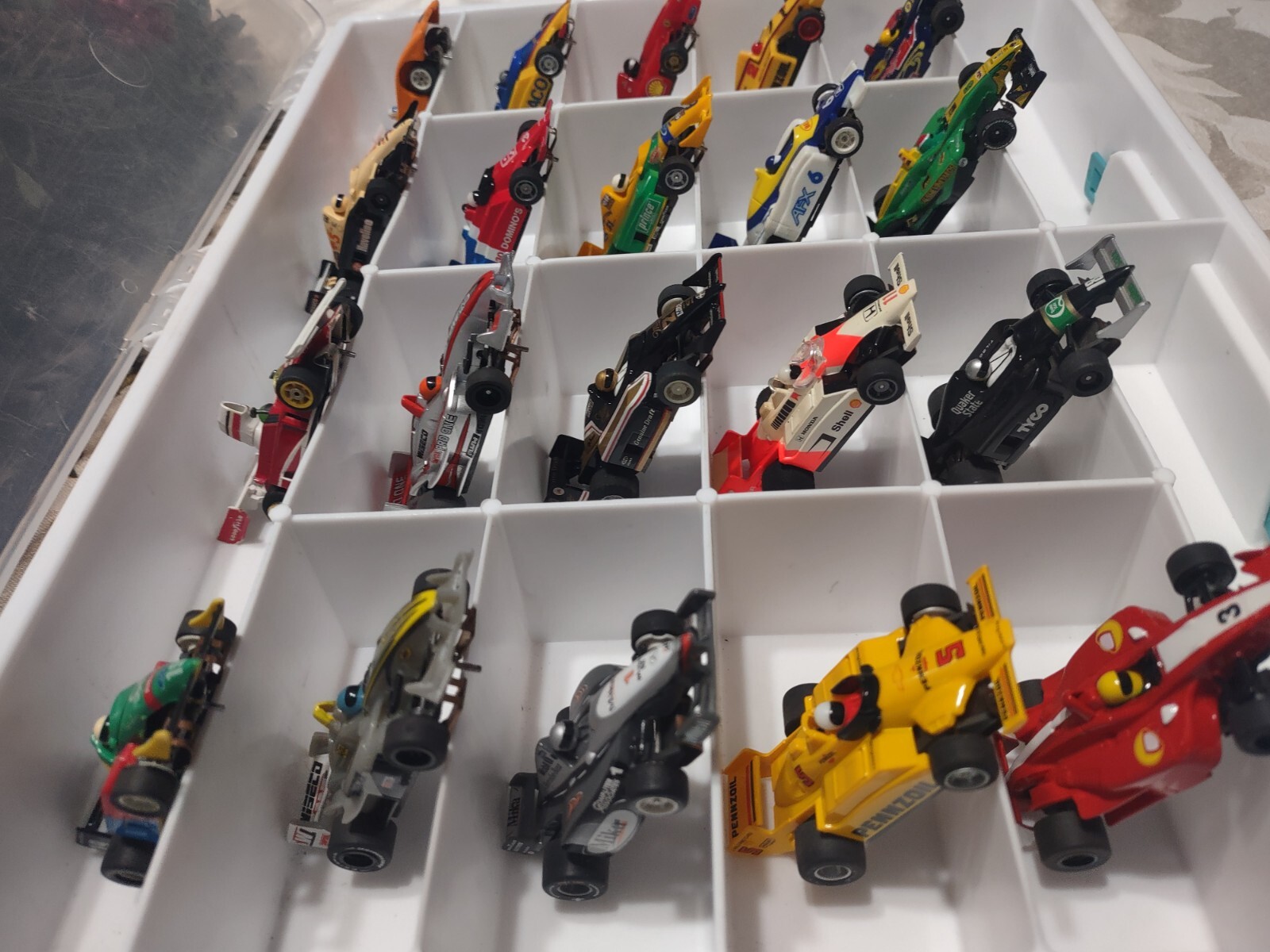 TOMY Aurora AFX GPlus Ferrari Indy Slot Cars eBay