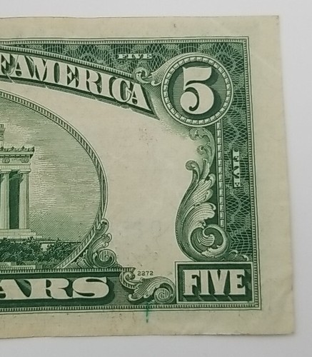 3 Note Lot $1 (1957 Silver Cert) $2 (1953A Red Seal) $5 (1953A Silver Cert) #801 - Picture 20 of 20
