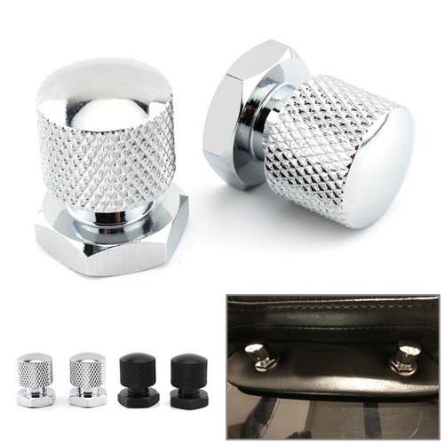 Solo Seat Nuts Seat Mounting Nuts 1/4"20 Thread for Harley Softail