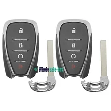 2 Car Key Fob for Chevrolet Equtinox Trax Sonic Bolt Volt Remote HYQ4AA 13585722