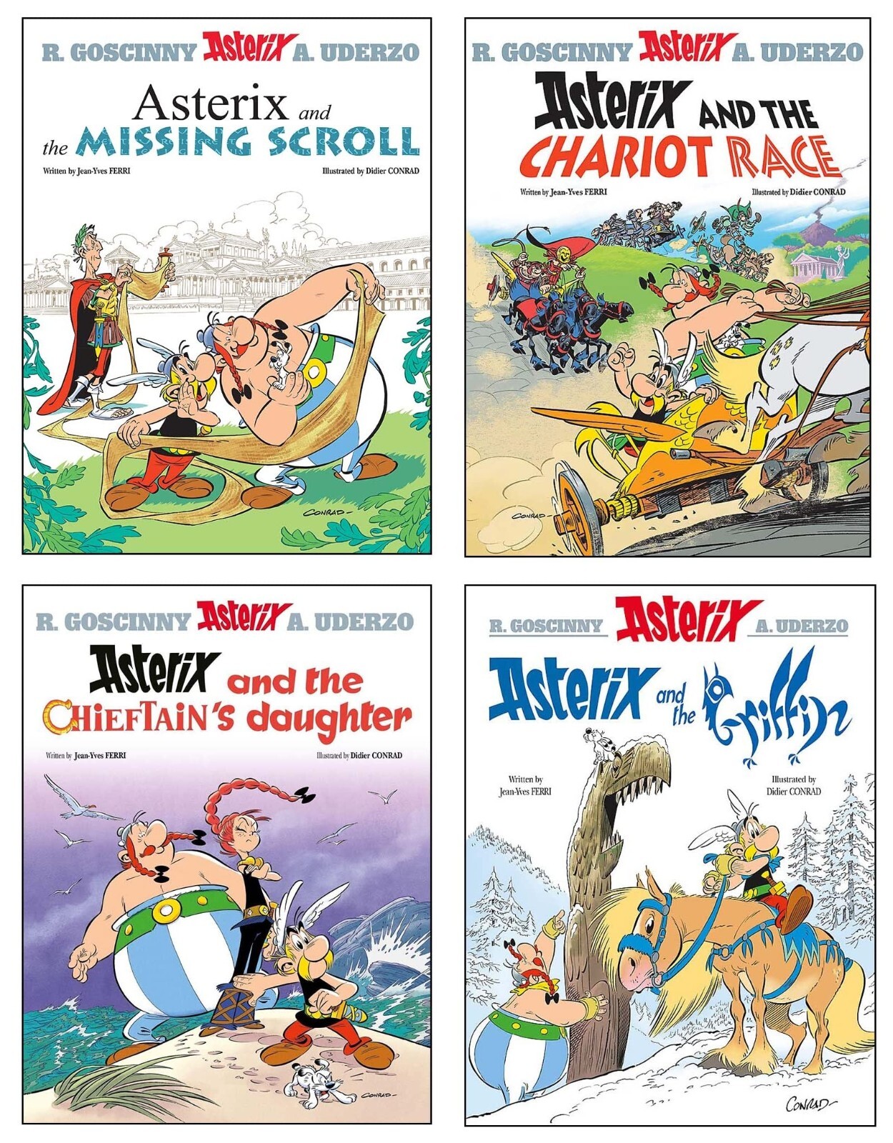 Sphere Girls Asterix Series (Book 36-39) By Goscinny & Uderzo: 4 Books Collection Set - Ages 6-11 - Paperback - Image 5