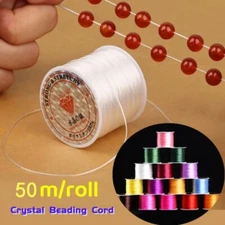 0.7mm Elastic Strong Stretch Beading Thread Line Cord Bracelet String Round DIY