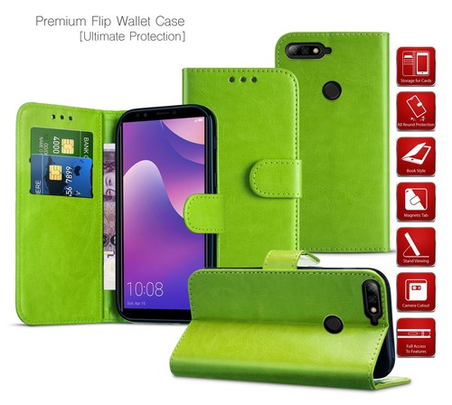 Wallet Case Card Slot Cover for Nokia Lumia 635 Phone Case PU Leather - Picture 7 of 19