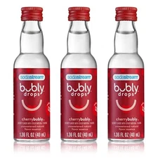 sodastream Cherry Bubly Drops 1.36 Fl Oz Pack of 3