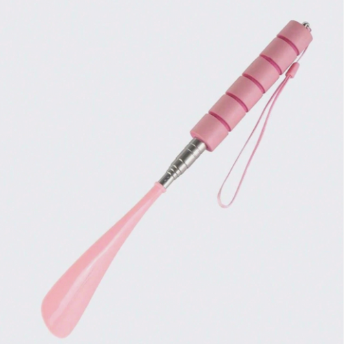 1pc Retractable Stainless Steel Shoe Horn - No Bending Needed, Ideal for Seniors - Picture 11 of 17