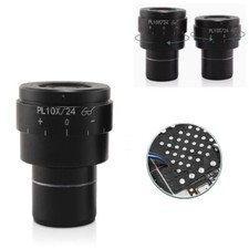 High Eye Point PL10X 24mm Diopter Adjustment Wide-angle Eyepiece Interface 30mm