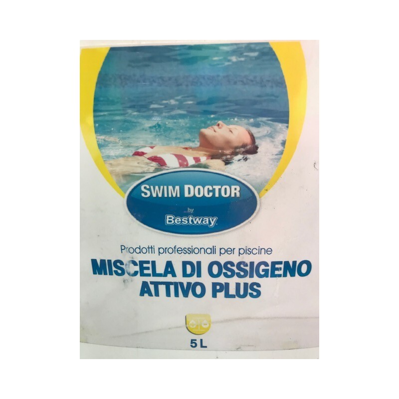 Bestway Miscela Ossigeno Attivo 5L | Trattamento Acqua Piscina Premium