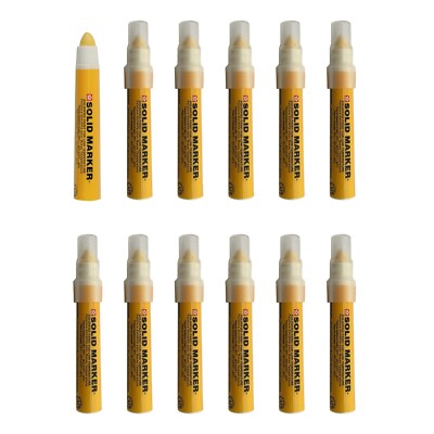 Solid slim Sakura paint marker low temp push up XSCM-T -3  YELLOW (BOX OF 12)