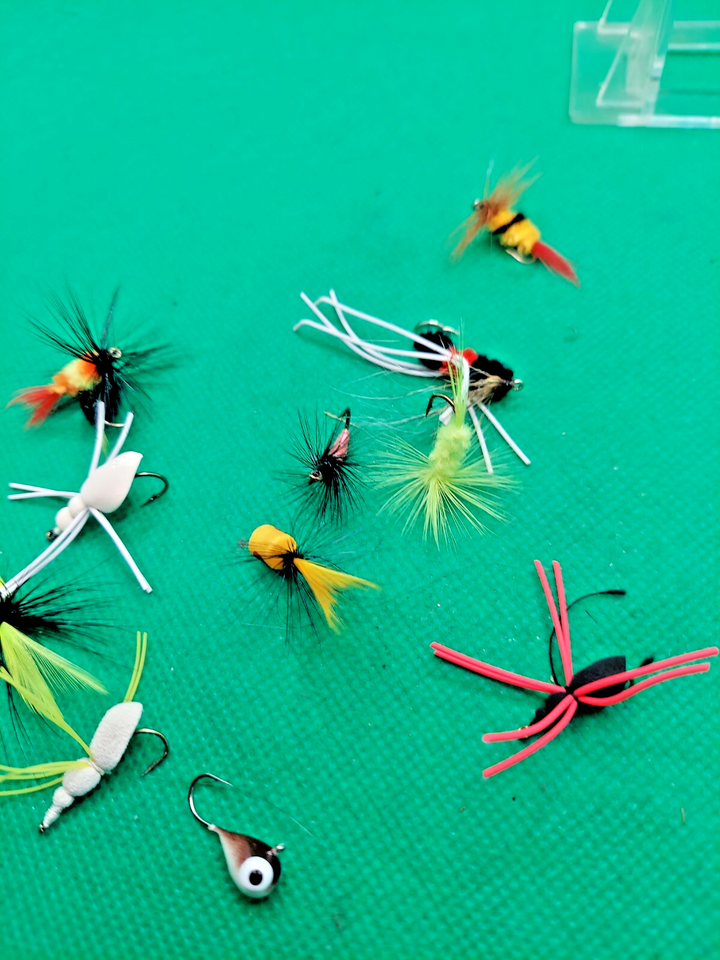 Lot De 31 Mouches De Pêche à La Mouche Vintage - Assortiment Pour Eau Douce
