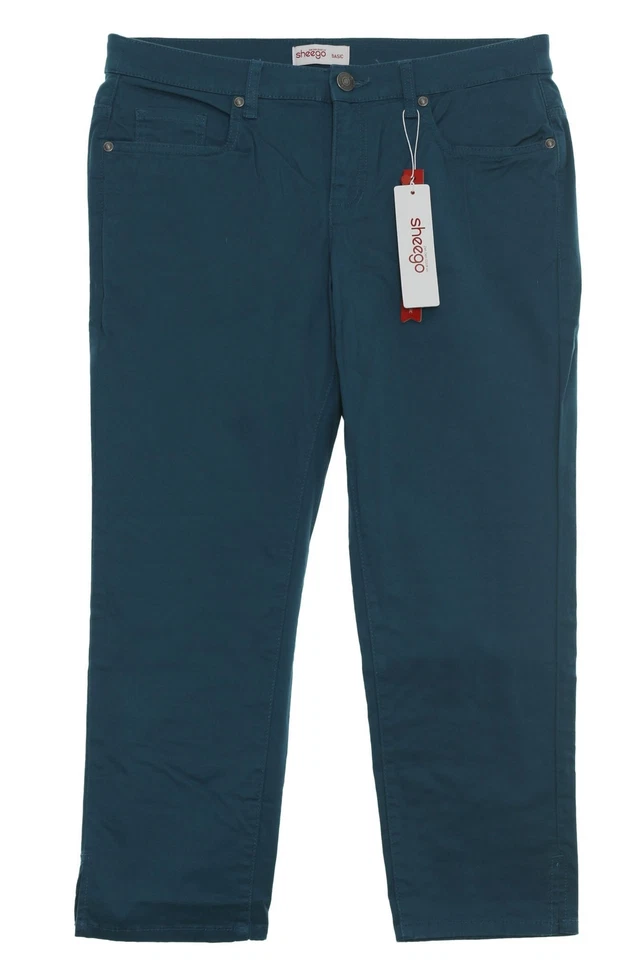 sheego Caprihose 3/4 Jeans Sommerhose Slim Fit Damen Stretch Baumwolle Plusgröße - Bild 1 von 1