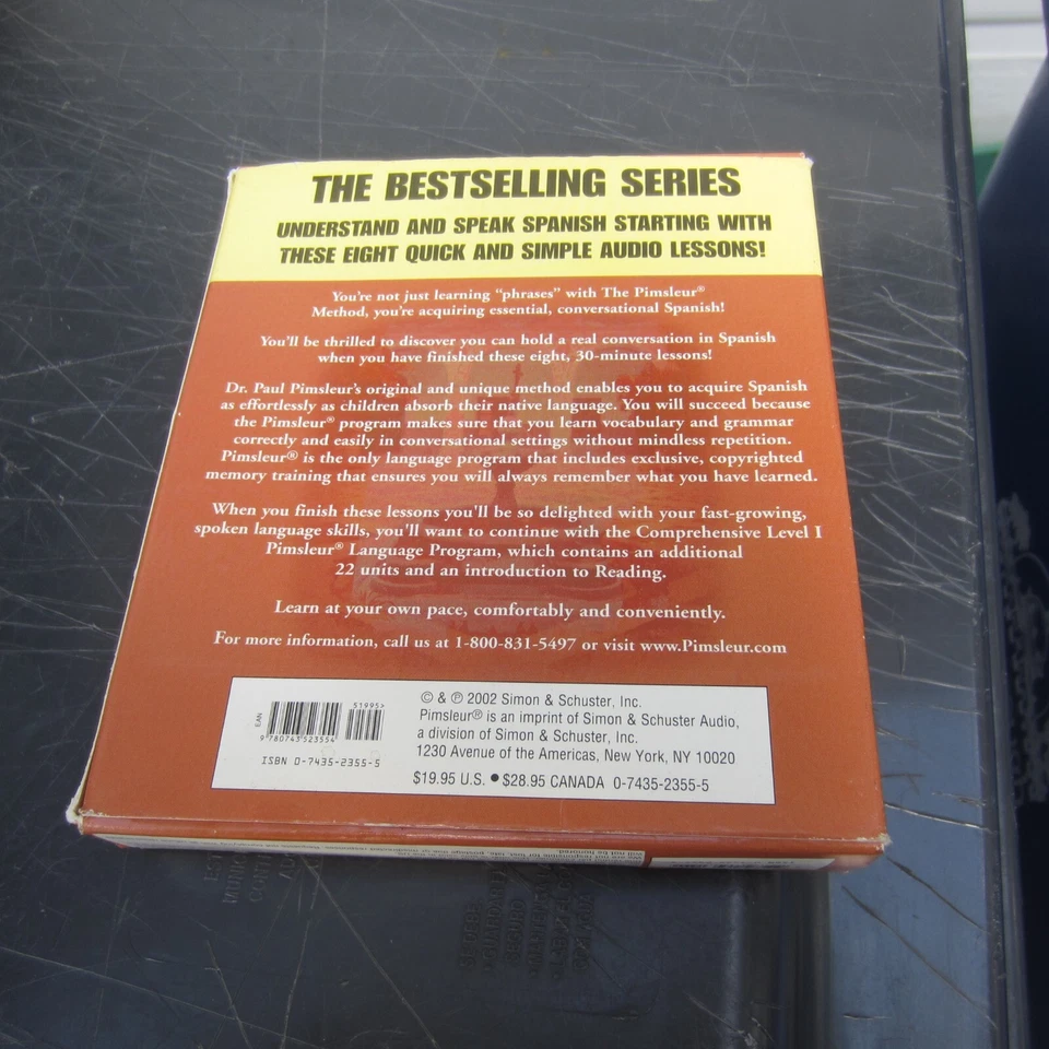 PIMSLEUR QUICK AND SIMPLE SPANISH 2ND REVISED EDITION (4 DISCS) free shipping - Image 2 of 2