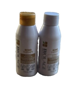 Biolage Bond Therapy Shampoo & Conditioner Travel DUO 1.7oz/50mL Each FULL